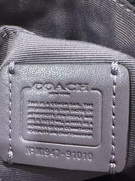 Coach Bag Court Signature Small Belt Bag - Picture 15 of 17